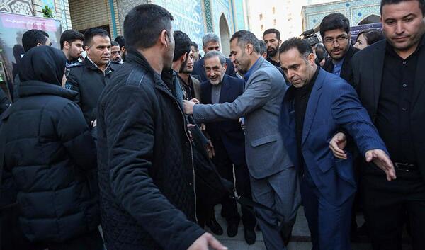 عکس همسر جدید ولایتی