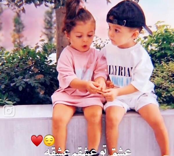 عکس پروفایل بچه عاشقانه