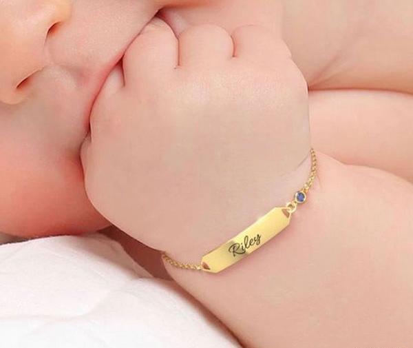 عکس دستبند نوزادی