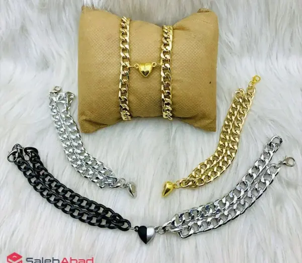 عکس دستبند ست قلبی
