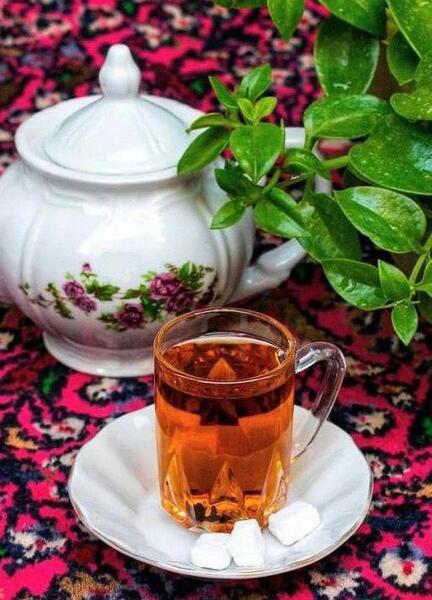 عکس صبح بخیر چای