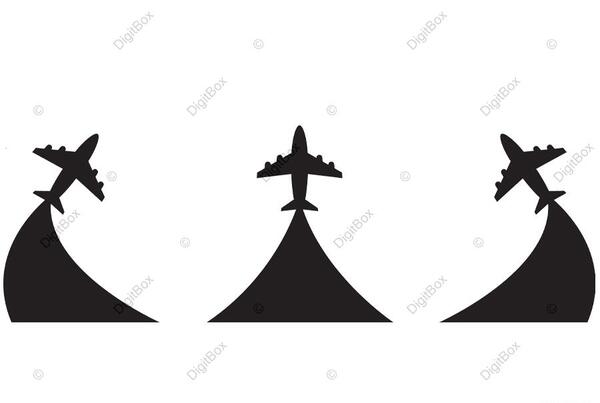عکس هواپیما سیاه