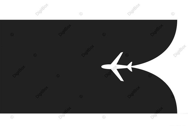 عکس هواپیما سیاه