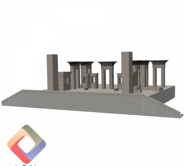 عکس تخت جمشید برای فتوشاپ