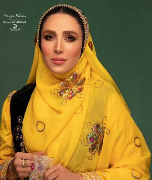 عکس سوگل طهماسبی با لباس محلی