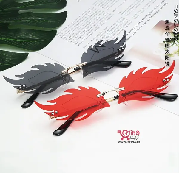 عکس عینک فانتزی دخترانه