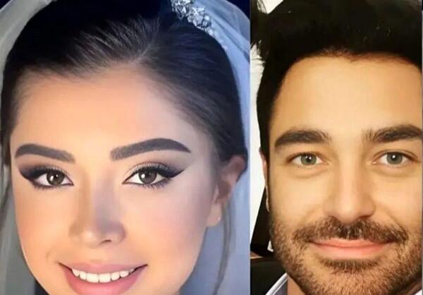 عکس محمد رضا گلزار با همسر واقعی اش