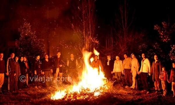 عکس چهارشنبه سوری تهران قدیم