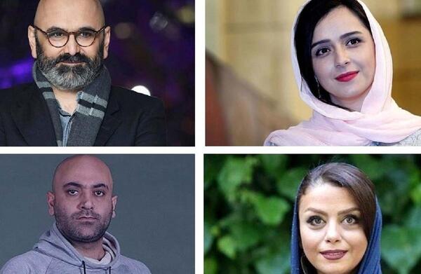 عکس حبیب رضایی و همسرش