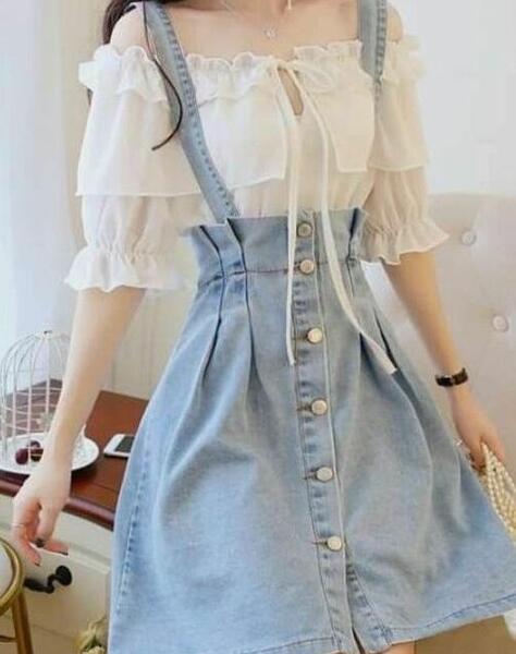 عکس ست لباس دخترانه کره ای