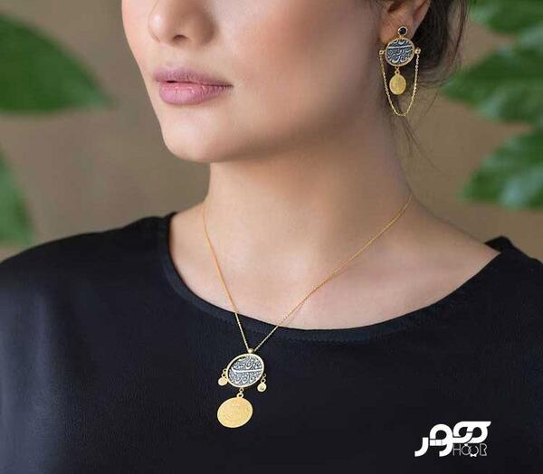 عکس گوشواره سکه ای طلا