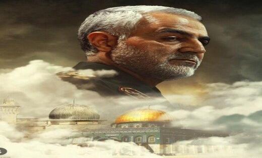 عکس سردار سلیمانی قدس