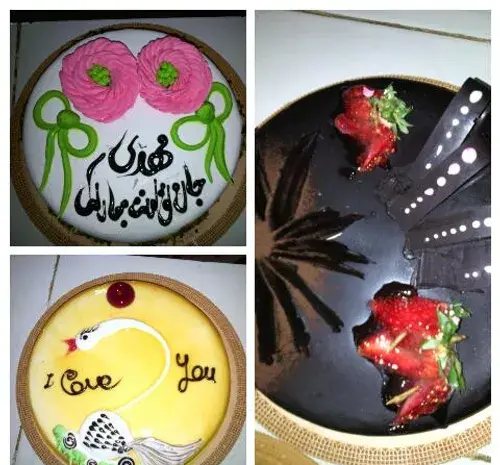 عکس کیک چهارشنبه سوری