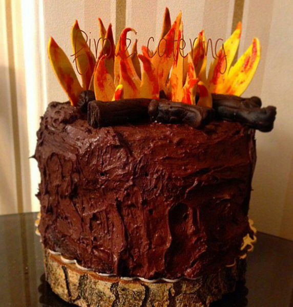 عکس کیک چهارشنبه سوری