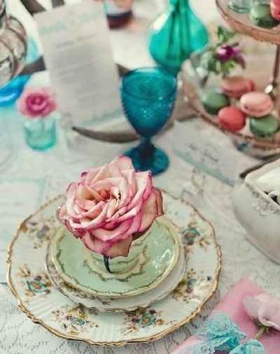 عکس ایده تزیین میز برای روز مادر