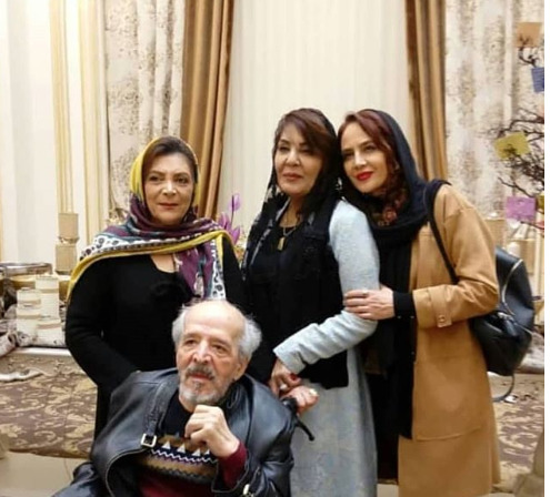 عکس زهره حمیدی و همسرش