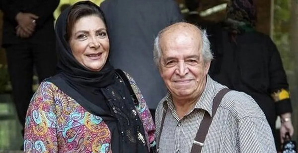 عکس زهره حمیدی و همسرش