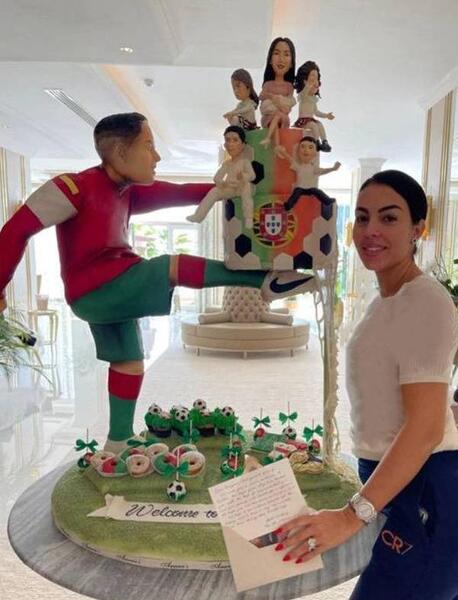 عکس رونالدو خانواده اش