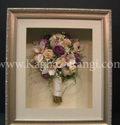 عکس ایده برای نگهداری دسته گل عروسی