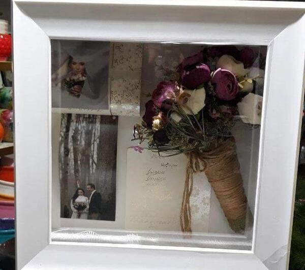 عکس ایده برای نگهداری دسته گل عروسی