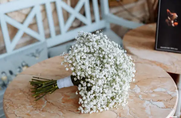 عکس ایده برای نگهداری دسته گل عروسی