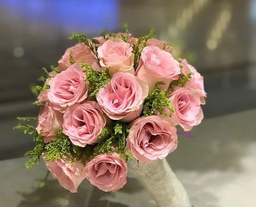 عکس ایده برای نگهداری دسته گل عروسی