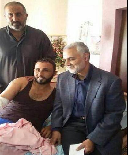 عکس قاسم سلیمانی با داعش