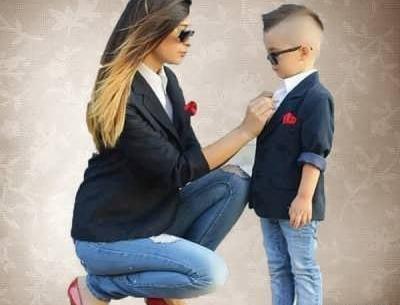 عکس نوشته پسرم داره بزرگ میشه
