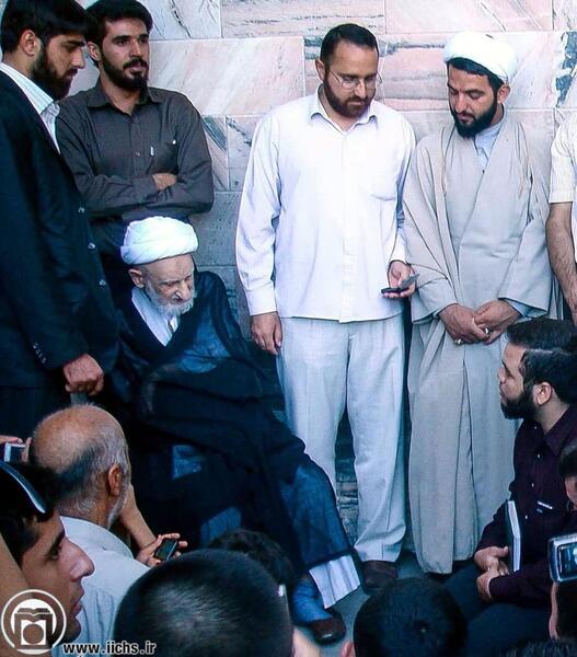 عکس واقعی آیت الله مشکاتیان