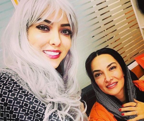 عکس لیلا اوتادی با خواهرش