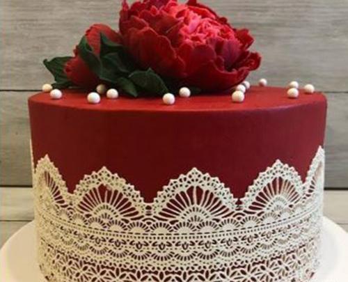 عکس ایده دیزاین کیک با گیپور