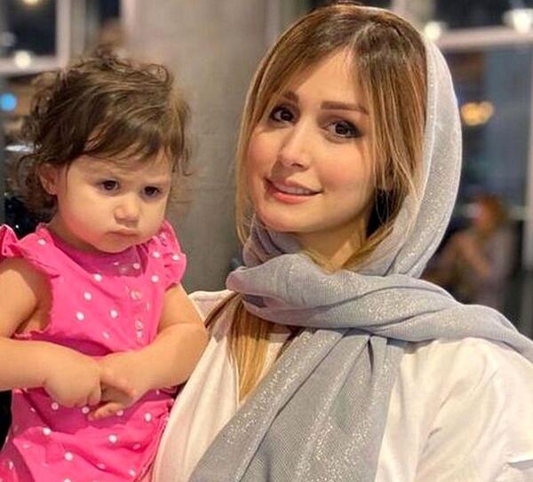 عکس شاهرخ استخری و زنش