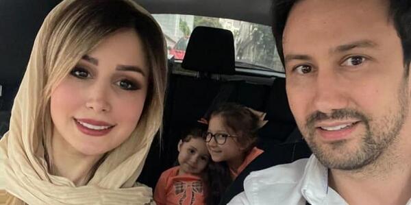 عکس شاهرخ استخری و زنش