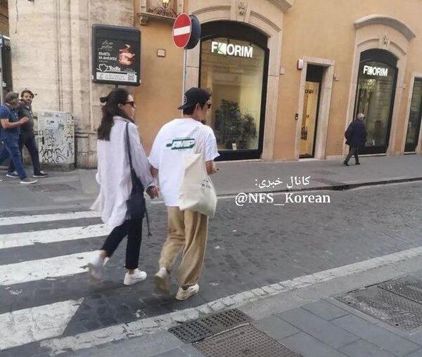 عکس از سونگ جونگ کی و همسرش