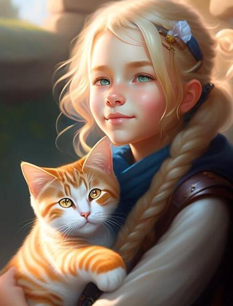 عکس یک گربه بامزه