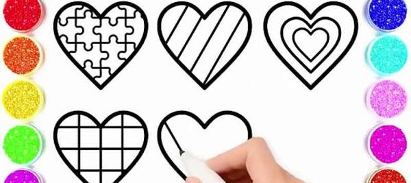 عکس قلب زیبا برای نقاشی