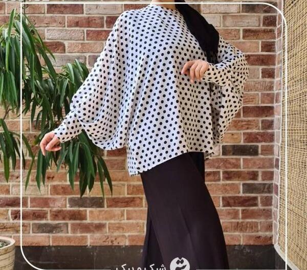 عکس بلوز استین کیمونو