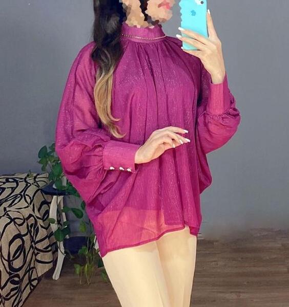 عکس بلوز استین کیمونو