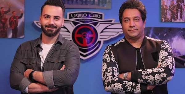 عکس حرکت ارشا اقدسی در دست فرمون