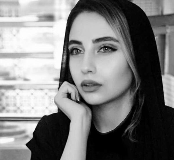 عکس حدیث مدنی با ماسک