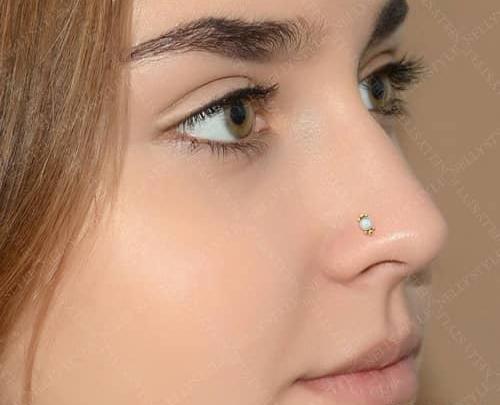 عکس نگین بینی چسبی