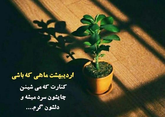 عکس نوشته دختر اردیبهشت ماهی
