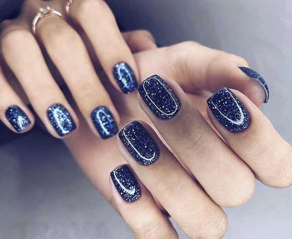 عکس ژلیش ناخن طرح دار