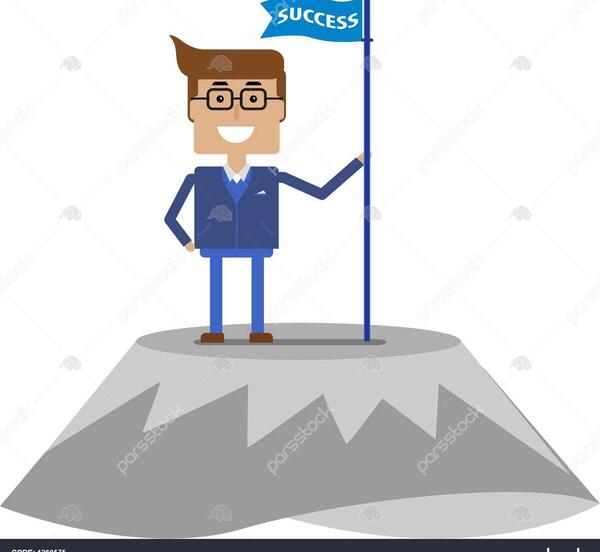 عکس موفقیت کارتونی
