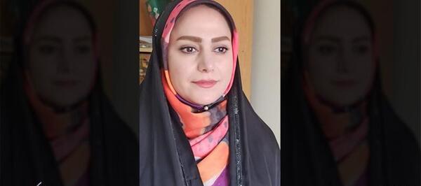 عکس خانم عباسی مجری رادیو جوان