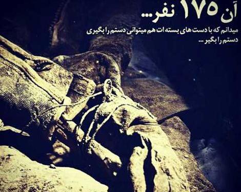 عکس نوشته شهدای غواص