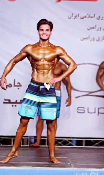 عکس حامد نیک پی و همسرش