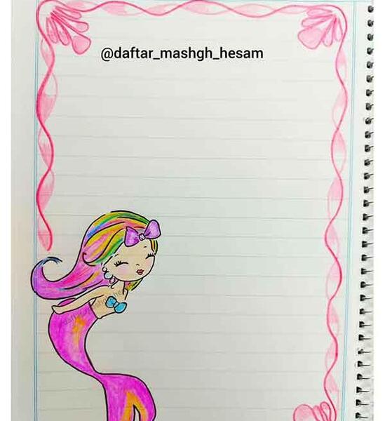 عکس نقاشی ساده ی کیوت