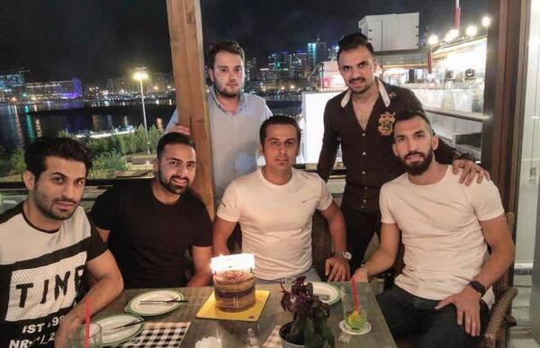 عکس دوست دختر روزبه چشمی