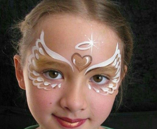 عکس نقاشی صورت پروانه